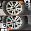 2.5Inch 63MM Wheel Center Caps for Toyota Corolla Camry Highlander RAV4 Rim Hub Caps, Pack of 4 (Gloss Black, Outer 63MM, Inner 61MM, Easy DIY Installation)