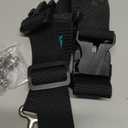 Trash Can Locks for Animals, Raccoon Bear Proof Trash Can Lock, Easy to Install, Long Lasting Strap Lid Garbage Can Lock for Out Door Garbage Can - 2PCS