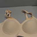 OEAK Womens Wireless Jelly Bra Plus Size Supportive Seamless Bras Full Coverage Push Up Comfortable No Underwire Tshirt Bras (X-Large, Creamy Beige)