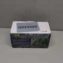 Dmore magnetic knife block without knives, 360 rotatable magnet knife holder stand made of fine acacia wood, Extra Large capacity knife storage for knives and utensils for kitchen counter top (Wide: 4.5x4.5 inches)