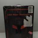 LED Motorcycle Backpack, LED Backpack, Programmable cycling bag, Travel and Camping Storage Bag,Ideal for riding and holiday gifts (Black color)