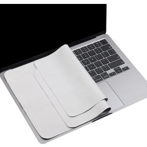 2 Pack Microfiber Liner Cleaning Cloth Screen Keyboard Imprint Protection for MacBook Neo/Pro/AIR 13" 14" (2018-2026), Compatible MacBook Neo 13/MacBook Air 13 M4 M3 M2 M1/MacBook Pro 14 (M5- M1) (11.4" x 7.7")