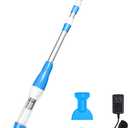 3 in 1 Cordless Rechargeable Pool Vacuum, Handheld Pool Cleaner Ideal for Spas, Hot Tubs and Small Pools for Sand and Debris 2025 New (light blue)