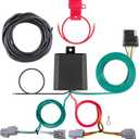 CURT 56452 Vehicle-Side Custom 4-Pin Trailer Wiring Harness, Fits Select Toyota Highlander, Black
