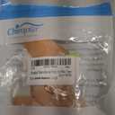 Chiroplax Tailor's Bunion Corrector Pads Bunionette Pain Relief Pinky Little Toe Straightener Separator Cushion Splint Protector Shield Spacer Cover Guard (4 Pads, Shims - Large)