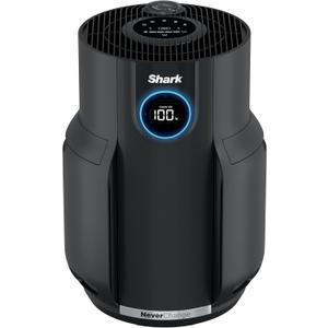 Shark Air Purifier for Home, NeverChange, for Large Room, HEPA-Exceeding Filter, Captures Pollutants, Pet Dander, Dust, Odor, Smoke, and More, Odor Neutralizer, HP152, Charcoal