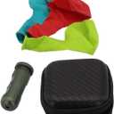 Ear Equalization Training Tool, Freediving Traininag Tool With 3 Balloons And Storage Box, For Underwater Spearfishing Practice, Diving Beginner(black green)