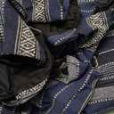 HAIYAOTIMES Baja Saddle Blanket Car Seat Covers Full Set with Seat Belt Pads, Washable Breathable Seat Covers for Cars, Universal Fit Interior Covers for Most Sedan Truck SUV, Airbag Compatible, Blue