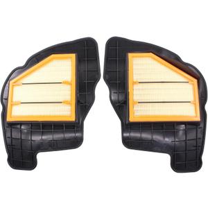 MOTOKU Left and Right Engine Air Filter Kit for BMW E70 E71 X5 X6 F01 F04 750i F10 550i 650i 2008 2009 2010 2011 2012 2013 2014