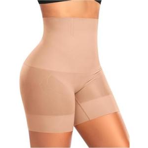 Werena Shapewear Shorts Tummy Control for Women High Waisted Body Shaper Underwear Slimming Slip Shorts Under Dresses M