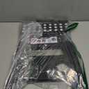 Delxo Folding Step Stool, 13 inch Non-Slip Foldable Stools Up to 300 LBS, Step Stool with Handle, Lightweight for Kitchen, Bathroom, Bedroom, Garden, Black, 1PC