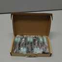 Toothbrush Heads for Philips Sonicare Replacement Heads, Replacement Brush Head Compatible with Phillips Sonicare Click-on 4100 5100 Electric Toothbrush, 10 Pack, Black