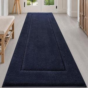 Microfiber Runner Rug 30" x 96", Bathroom Rug for Kitchen, Hallway
