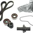 AISIN TKH-002 Engine Timing Belt Kit with Water Pump - Compatible with Select Acura MDX, RDX, RL, RLX, TL, TLX, TSX, ZDX Honda Accord, Crosstour, Odyssey, Pilot, Ridgeline Saturn Vue