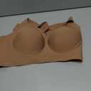 OEAK Womens Wireless Jelly Bra Plus Size Supportive Seamless Bras Full Coverage Push Up Comfortable No Underwire Tshirt Bras (XL)
