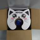 1Pack Kitty Curls Cat Accordion Physical Exercise for Indoor Cats Toy Magic Organ Thickened Kitty Head Organ with 1Pack Cat Nail Clipper