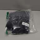 Fancy Homi Set of 1 Black and White Boho Long Lumbar Body Decorative Throw Pillow Cover 21x54 Inch for Bed Couch Bedroom Bench, Soft Patchwork Corduroy Textured Pillow Case, Modern Room Decor