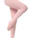EVERSWE Women's 80 Den Soft Opaque Tights, Women's Tights (Pink)