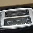 Toastmaster 2-Slice Toaster - Black with Stainless Steel - Kitchen Essential for Sandwich Bread & Breakfast Toast - Toaster with Wide Slots, High Rise Toast Lift & Cool-Touch Exterior