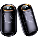 Hand Warmers Rechargeable - 7000mAh Electric Hand Warmer Reusable 2 Pack, LED Display, 20Hrs Warmth, 4 Levels Heat, Portable Charging Magnetic Pocket Heater for Men, Women, Raynauds, Hunting, Golf