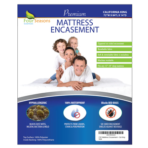 Premium Mattress Encasement, FULL 54" W X 75" L