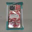 Magnetic for iPhone 13 Pro Max Case, Compatible with MagSafe, Wireless Slim Clear Shockproof Protective Cover for Women Girl - Red Lips