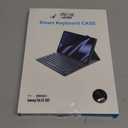 Touch Keyboard Case for Samsung Galaxy Tab S11 (11-inch) 2025 Model (SM-X730/SM-X736B), with Pencil Holder - Magnetically Detachable Touch Bluetooth Keyboard (Black)