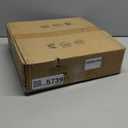 Modern LED Ceiling Light Fixture, 4 Rings Dimmable Flush Mount Ceiling Light with Remote, Acrylic Close to Ceiling Lighting Fixture for Low Ceiling Living Room Bedroom Kitchen (4 Heads) (Chrome)