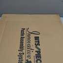 Bits and Pieces Puzzle Board with Drawers  1500 Piece Jigsaw Puzzle Table Organizer  Premium Wooden Puzzle Board for Adults, 26"x35" Smooth Non-Slip Surface, Portable Puzzle Table with Sorting Trays