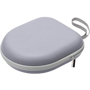 Ginsco Universal Headphone Case Compatible with JBL Tune 510BT 720BT, Sony WH-CH 720N/WH-CH520, with Bose/JBL/Soundcore Life Q20i Q30/BERIBES/TOZO/KVIDIO etc. Waterproof Carrying Case (Gray White)