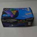 50 Foot Globe String Lights - Set of 50 G40 Clear Bulbs - Black Wire (+ 2 Free Spares) for Patio Deck Gazebo Cafe and Party Lighting