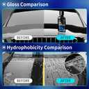 10H Ceramic Coating, Premier Paint Protective Sealer with Super Hardness Ceramic Top Coat for Rain Repellent, Scratch Resistant, High Gloss Finish & Years Longer Protection than Wax -1.7oz