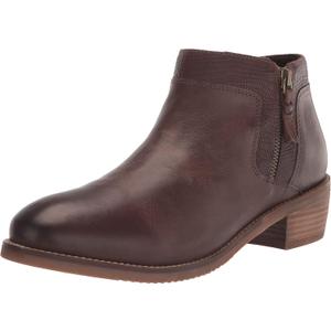 SoftWalk Women's Boot Ballet Flat (8.5, Chestnut Lizard)