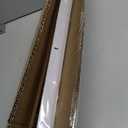 PVC Slide-On Door Bottom | Adjustable Plastic Weatherstrip Door Bottom with Drip Cap | 3 Feet (36-Inch) | for 1 3/4 Doors | White | Fits Gaps 3/8 to 7/8 | Made in The USA