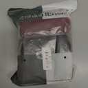 Washable Incontinence Underwear for Men - Cotton Urinary Leakproof Briefs with Flying, Complete Front & Rear Leak Proof, 150ml Absorbency (3 Pack, Black/Gray/Burgundy, L)