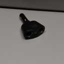 Car Cigarette Lighter Splitter, 2-Socket Cigarette Lighter Adapter with LED Voltmeter, Dual USB QC3.0 Type-C 20W PD Fast Car Charger, 12V/24V Splitter Adapter for Smart Phone GPS Dash Cam