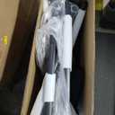 2 Pack Foldable Office Chairs with Wheels, Mesh Back, Arms and Portable - Folding Office Chairs for Conference Room Chair, Office Guest & Reception & Meeting Chair - (Black) 300 lbs.