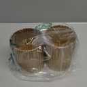 NUPTIO Gold Vases for Centerpieces Wedding: 2 Pcs 5.1 inch Metal Flower Vase Flowers Stand Wedding Centerpieces for Tables Centerpiece Table Decorations