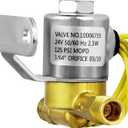 4040 Humidifier Solenoid Valve Replacement for Aprilaire Whole House 400, 500, 550, 558, 560, 568, 560A, 600, 700, 760A, 768, Replaces A2012-S118 B2035-S2 B2035-S5 B2035-S54, 24V 2.3W 60 HZ, Yellow