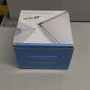 SaniteModar Shower Drain, Invisible 6 inch Square Shower Drain 2-in-1 Tile Insert Cover, 304 Stainless Steel Brushed Shower Floor Drain with Hair Catcher and Threaded Adapter