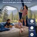 CORANI 14.1'x6.5'x9' Inflatable Tents for Camping, Portable 6/8/10 Person Blow Up Air Tent, Waterproof Windproof Easy Setup Large Family Tent with 2 Doors, 6 Windows, Mosquito Screen, 8 person 9.8×9.8x8.2ft