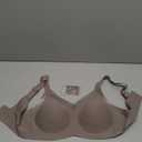 OEAK Women's Wireless Bras V Mesh Comfortable Bralette Supportive T-shirt Bra No Underwire Seamless Push Up Everyday Bras, Size L
