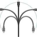 4 x Fast Charger with 6Ft USB Type-C&Micro USB Cable for Charging All-New Fire 6 HD 7 8 10/Fire Max 11-13th Gen/Fire HD 7 8 10Plus/Kids Edition Kids Pro/All E-Reader,Oasis,Paperwhite/Samsung Galaxy Tab A