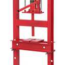 6-Ton Hydraulic Press, Heavy Duty Benchtop Hydraulic Shop Press with 2 Press Plates, H-Frame Adjustable Garage Floor Press for Car Repair and Garage