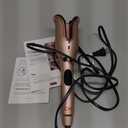 CHI Spin N Curl 1″ Ceramic Rotating Curling Iron, Adjustable Preset Heat Settings for All Hair Types, Salon-Quality Curls & Waves, Auto Shut-Off, Tangle Protection, Rose Gold