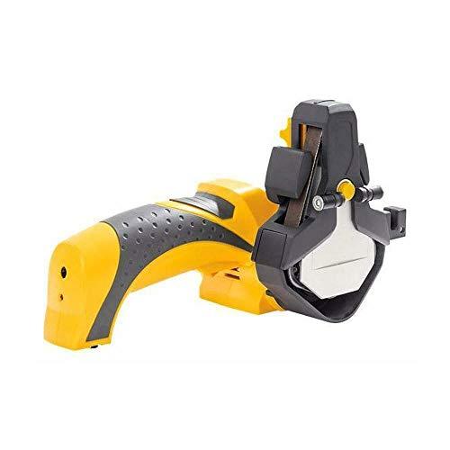 Smith's 50902 Cordless Knife & Tool Sharpener, 3 Abrasive Belts Lithium Ion Batteries (Incl), Yellow/Black