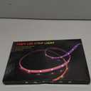 150FT Smart LED Strip Lights (2 Rolls of 75ft), RGB Strip Lights Sync to Music with 40 Key Remote Controller LED Lights for Bedroom,Christmas Lights decration (Multi-Colored, 150FT)