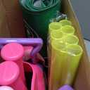 Liberry Toddler Golf Set for 2 3 4 Years Old Girls Boys, Upgraded Kids Golf Cart with Golf Cornhole Board & Putting Mat, Indoor and Outdoor Golf Toys Birthday Gift, Pink