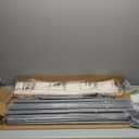 Spurgehom 4 Panel Room Divider Folding Privacy Screen, Freestanding Fabric Partition Portable Room Partition Wall Dividers for Home Office Room Restaurant, 136" W X 72" H (Beige)