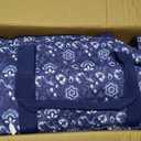 American Mahjong Game Set, Portable Carrying Bag,Acrylic 160 Tiles,Western Mahjong Tiles Set,Complete Ma Jong Set (Blue), 30#